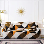 Elastic Plain Floral Printing  Sofa Cover Stretch for Living Room Couch Cover Chair Protector 1/2/3/4 Seater Printed Couch Cover for 3 Cushion Couch  Floral Pattern Sofa Cover with Separate Cushion Cover Pieces Stretch Sofa Slipcover Stevvex