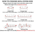Elastic Sofa Cover For Living Room Stretch Combination Slipcovers Flowers Printed Sectional Couch Covers 1/2/3/4 Seater Floral Pattern Sofa Cover With Separate Cushion Cover Stretch Armchair Slipcover Washable Furniture Protector Stevvex