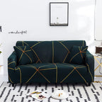 Elastic Sofa Covers for Living Room Stretch Slipcovers Sectional Couch Cover L Shape Corner Armchair Cover 1/2/3/4 Seater Slipcovers Elastic Stylish Printed Sectional Sofa Furniture Protector For Living Room Stevvex