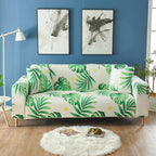 Elastic Sofa Covers for Living Room Stretch Slipcovers Sectional Couch Cover L Shape Corner Armchair Cover 1/2/3/4 Seater Slipcovers Elastic Stylish Printed Sectional Sofa Furniture Protector For Living Room Stevvex