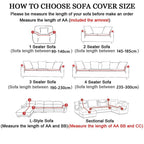 Elastic Sofa Covers for Living Room Stretch Slipcovers Sectional Couch Cover L Shape Corner Armchair Cover 1/2/3/4 Seater Slipcovers Elastic Stylish Printed Sectional Sofa Furniture Protector For Living Room Stevvex
