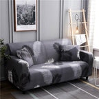Elastic Sofa Covers for Living Room Stretch Slipcovers Sectional Couch Cover L Shape Corner Armchair Cover 1/2/3/4 Seater Slipcovers Elastic Stylish Printed Sectional Sofa Furniture Protector For Living Room Stevvex
