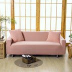 Elastic Waterproof Sofa Cover Plain Color Stretch Sofa Covers for Living Room Slipcover Couch Cover Furniture Protector Sofa Covers Non Slip Sofa Slipcovers with Elastic Hem Living Room Furniture Protector Stevvex