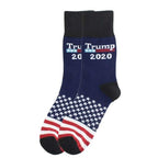 Election Spoof Funny President Donald Trump Socks With 3D Fake Hair Funny Crew Socks Unisex Compression Socks Streetwear Hip Hop Style Socks For Men And Women Stevvex