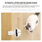 Electric Automatic Lifting Motion Cat Toy Puzzle Smart Pet Cat Teaser Ball Pet Supply Lifting Toys Toys Lifting Flutter Cat Exercise Toys Stevvex