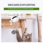 Electric Automatic Lifting Motion Cat Toy Puzzle Smart Pet Cat Teaser Ball Pet Supply Lifting Toys Toys Lifting Flutter Cat Exercise Toys Stevvex