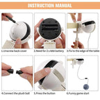 Electric Automatic Lifting Motion Cat Toy Puzzle Smart Pet Cat Teaser Ball Pet Supply Lifting Toys Toys Lifting Flutter Cat Exercise Toys Stevvex
