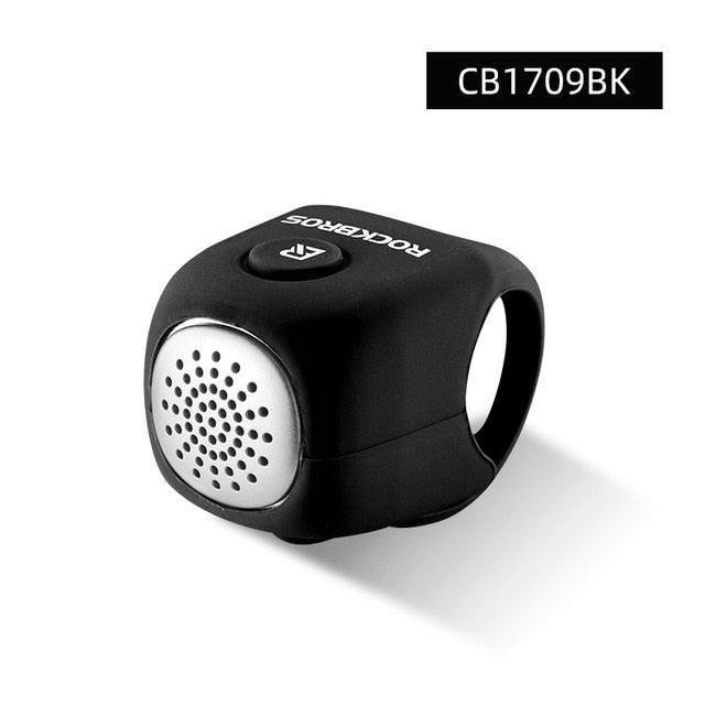 Electric Cycling Bell 90 dB Horn Rainproof  Bicycle Handlebar Silica Gel Shell Ring Bike Bell Bicycle Accessories Electric Cycling Bells Water-Resistant Cycling Bells Horn Loud Bicycle Horns Bicycle Accessories Stevvex