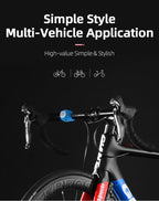 Electric Cycling Bell 90 dB Horn Rainproof  Bicycle Handlebar Silica Gel Shell Ring Bike Bell Bicycle Accessories Electric Cycling Bells Water-Resistant Cycling Bells Horn Loud Bicycle Horns Bicycle Accessories Stevvex