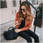 Elegance Autumn And Winter New Solid Color Jacket For Women's PU Leather Warmth Fashion Long-Sleeved Jacket For Women Stevvex
