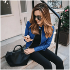 Elegance Autumn And Winter New Solid Color Jacket For Women's PU Leather Warmth Fashion Long-Sleeved Jacket For Women Stevvex