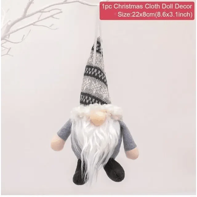 Elegance Christmas Faceless Doll Merry Christmas Decorations For Home Cristmas Ornament New Year Gift Stevvex