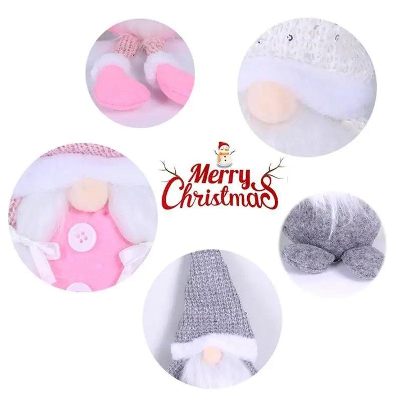 Elegance Christmas Faceless Doll Merry Christmas Decorations For Home Cristmas Ornament New Year Gift Stevvex