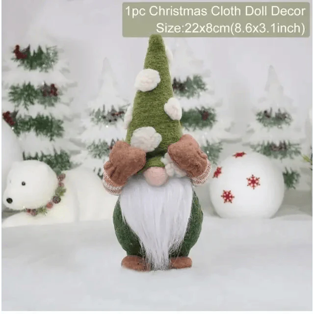 Elegance Christmas Faceless Doll Merry Christmas Decorations For Home Cristmas Ornament New Year Gift Stevvex