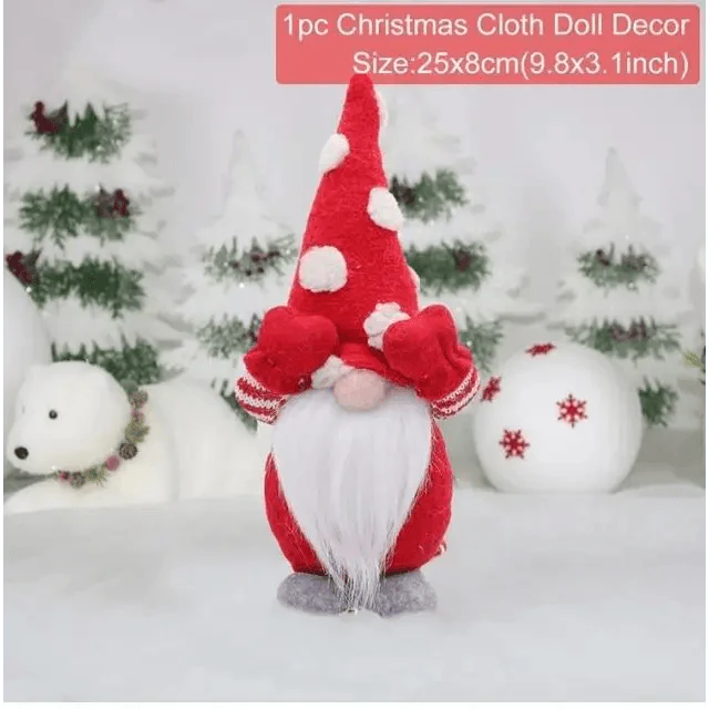 Elegance Christmas Faceless Doll Merry Christmas Decorations For Home Cristmas Ornament New Year Gift Stevvex