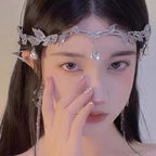 Elegance‌ Crystal Teardrop Hair Jewelry Forehead Accent (MAC335)