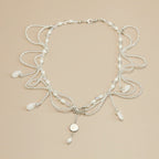 Elegance‌ Crystal Teardrop Hair Jewelry Forehead Accent (MAC335)