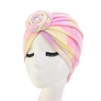 Elegance Mommy And Kids Turban Hat Cap With Big Bow Soft Cute Knot Nursery Beanie Knotted Headban Stevvex