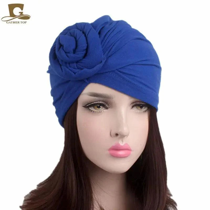 Elegance Mommy And Kids Turban Hat Cap With Big Bow Soft Cute Knot Nursery Beanie Knotted Headban Stevvex