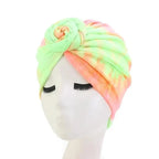 Elegance Mommy And Kids Turban Hat Cap With Big Bow Soft Cute Knot Nursery Beanie Knotted Headban Stevvex