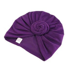 Elegance Mommy And Kids Turban Hat Cap With Big Bow Soft Cute Knot Nursery Beanie Knotted Headban Stevvex