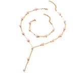 Elegance Pearl Earrings & Necklace Ensemble (MAC313)