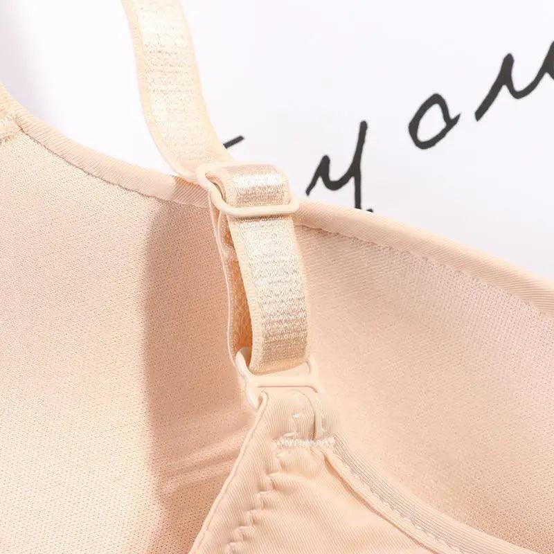 Elegance Seamless Bras for Women Push Up Bras No Wire Brassiere A B Cup Underwear Sexy Bra Three Quarters(3/4 Cup) Bras For Ladies Stevvex
