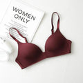 Elegance Seamless Bras for Women Push Up Bras No Wire Brassiere A B Cup Underwear Sexy Bra Three Quarters(3/4 Cup) Bras For Ladies Stevvex