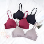 Elegance Seamless Bras for Women Push Up Bras No Wire Brassiere A B Cup Underwear Sexy Bra Three Quarters(3/4 Cup) Bras For Ladies Stevvex