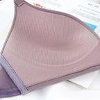 Elegance Seamless Bras for Women Push Up Bras No Wire Brassiere A B Cup Underwear Sexy Bra Three Quarters(3/4 Cup) Bras For Ladies Stevvex