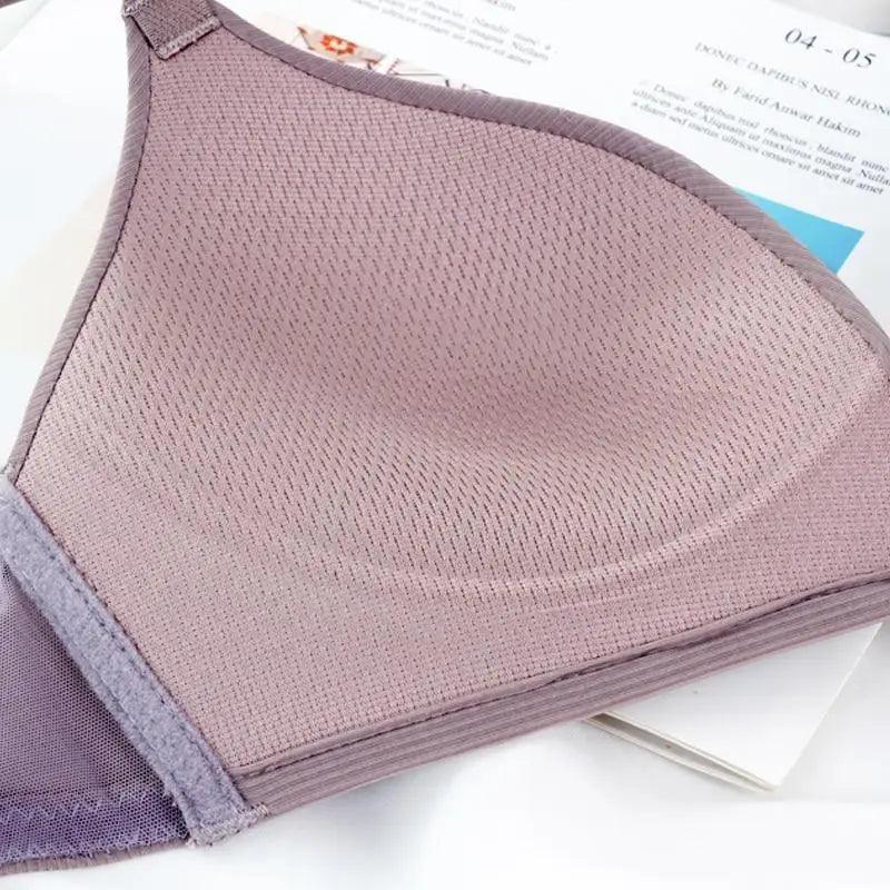Elegance Seamless Bras for Women Push Up Bras No Wire Brassiere A B Cup Underwear Sexy Bra Three Quarters(3/4 Cup) Bras For Ladies Stevvex