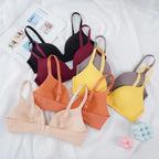 Elegance Seamless Bras for Women Push Up Bras No Wire Brassiere A B Cup Underwear Sexy Bra Three Quarters(3/4 Cup) Bras For Ladies Stevvex