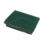 Elegance Solid Color Chiffon Hijab with Metallic Chain Trim (MH138)