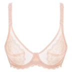 Elegance Transparent Bras For Women Ultra Thin Lace Bralette Underwire Push Up Plus Big Size Top Summer 34 36 38 40 ABCD Cup Stevvex