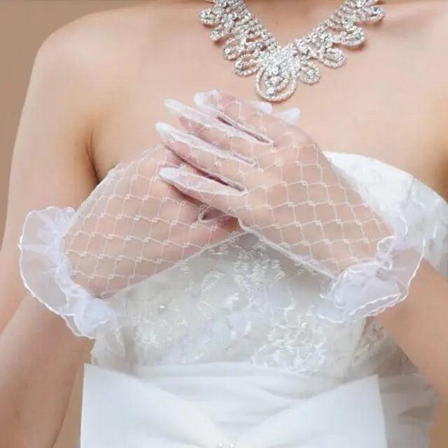 Elegant Black 1 Pair Women Summer Flexible Gloves Stretchy One Size Gloves Excellent For Any Occasion Stevvex