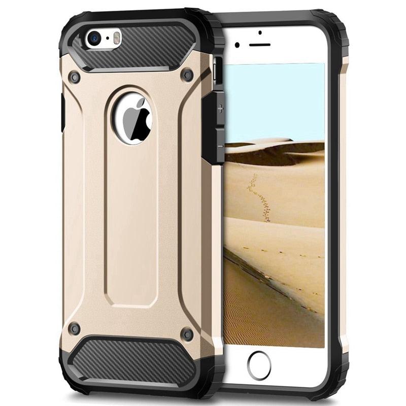 Elegant Black Armor Case for iPhone 14 Pro 13 12 11 Pro Max Heavy Duty Shockproof Cover Full Body Protective Silicone Shockproof Phone Cover Luxury Design Stevvex