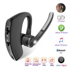 Elegant Black Bluetooth Earphone Wireless Stereo HD Mic HiFi Headphones Bluetooth Comfort Handsfree Driving Headset Ideal Standby Time Single In Ear Headset For Worm Driving Stevvex