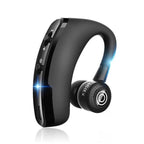 Elegant Black Bluetooth Earphone Wireless Stereo HD Mic HiFi Headphones Bluetooth Comfort Handsfree Driving Headset Ideal Standby Time Single In Ear Headset For Worm Driving Stevvex
