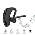 Elegant Black Bluetooth Earphone Wireless Stereo HD Mic HiFi Headphones Bluetooth Comfort Handsfree Driving Headset Ideal Standby Time Single In Ear Headset For Worm Driving Stevvex