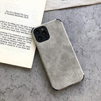 Elegant Black Green Leather Phone Case For iPhone 13 12 11 Pro Max Mini Business Soft Shockproof Back Cover Leather Case for iPhone Durable Lightweight Shockproof Slim Back Cover Compatible with iPhone Stevvex