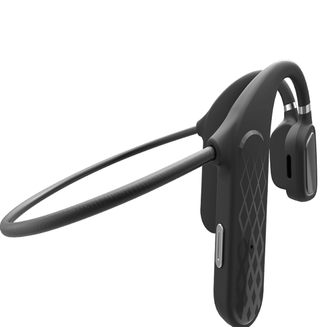 Elegant Black Headphones Wireless Earphones For Workouts And Running Bluetooth Headphones With Mic Grey Bluetooth 5.0 Bone Conduction Earphone Waterproof Sport Headphone Bluetooth Headsets Wireless Headphones Music Handsfree Design Stevvex