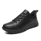 Elegant Black Winter Men Waterproof Snow Shoes Comfortable Sneakers Mens Work Casual Shoes Non-Slip Light Rubber Sole Walk Fashion Sneakers Breathable Comfort Walking Shoes For Mens Stevvex