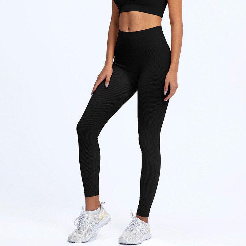 Elegant Blue Yoga Pants High Waisted Gym Leggings Yoga Leggings Seamless Gym Push Up Workout Stretch Fitness Sweatpants Ultra Soft Leggings Tight Sport Women Fitness Seamless Female Legging Tummy Control Running Pants For Training Stevvex