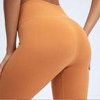 Elegant Blue Yoga Pants High Waisted Gym Leggings Yoga Leggings Seamless Gym Push Up Workout Stretch Fitness Sweatpants Ultra Soft Leggings Tight Sport Women Fitness Seamless Female Legging Tummy Control Running Pants For Training Stevvex