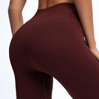 Elegant Blue Yoga Pants High Waisted Gym Leggings Yoga Leggings Seamless Gym Push Up Workout Stretch Fitness Sweatpants Ultra Soft Leggings Tight Sport Women Fitness Seamless Female Legging Tummy Control Running Pants For Training Stevvex