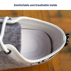 Elegant Casual Mens Shoes Lace-Up Linen Cloth Breathable Mens Canvas Shoes Flats Driving Walking Shoes Driving Sneakers Casual Cloth Shoes Lightweight Outdoor Shoes Stevvex