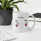 Elegant Ceramic Mug Cup " Lets Do Math's " Cute Novelty Mug Cup Tea Cup Valentine's Day Mug Funny Coffee Mug Gift for Lovers Valentines Day for Husband, Boyfriend, Wife, Girlfriend, Cute Gifts for Loved Ones Stevvex