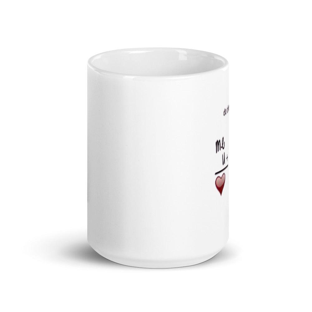 Elegant Ceramic Mug Cup " Lets Do Math's " Cute Novelty Mug Cup Tea Cup Valentine's Day Mug Funny Coffee Mug Gift for Lovers Valentines Day for Husband, Boyfriend, Wife, Girlfriend, Cute Gifts for Loved Ones Stevvex