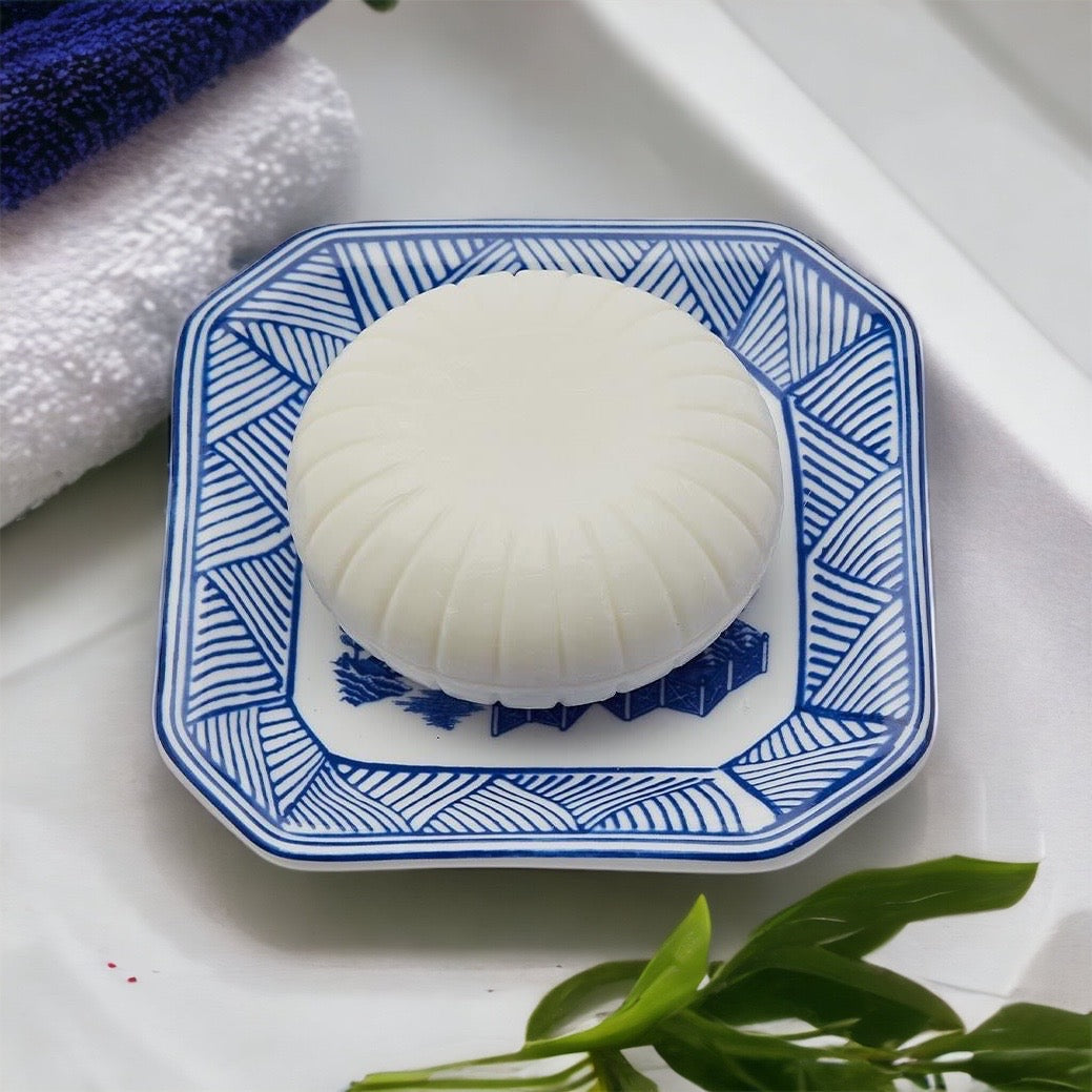 Chinoiserie Soap And Trinket Dish Set - Decorative Ceramic Soap Tray Gift BandsCo Straps