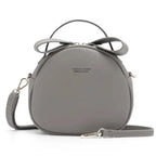 Elegant Cute Geometrical Women Handbag Soft PU Leather Women's Crossbody Messenger Bags Round Ladies Shoulder Bag Stevvex